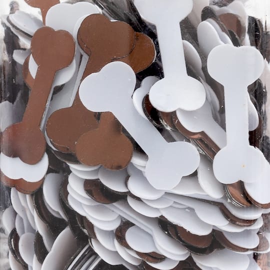12 Pack: Dog Bone Specialty Polyester Glitter by Recollections™